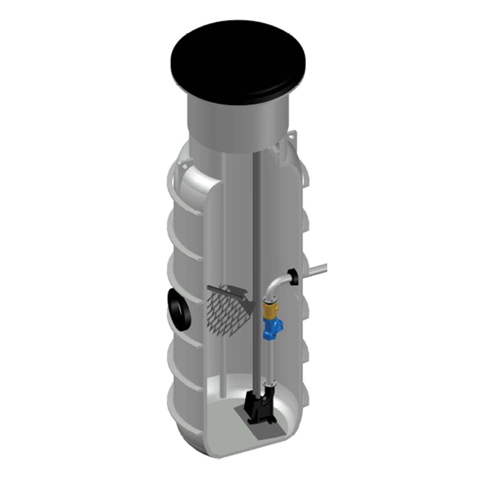 Sewage lifting station